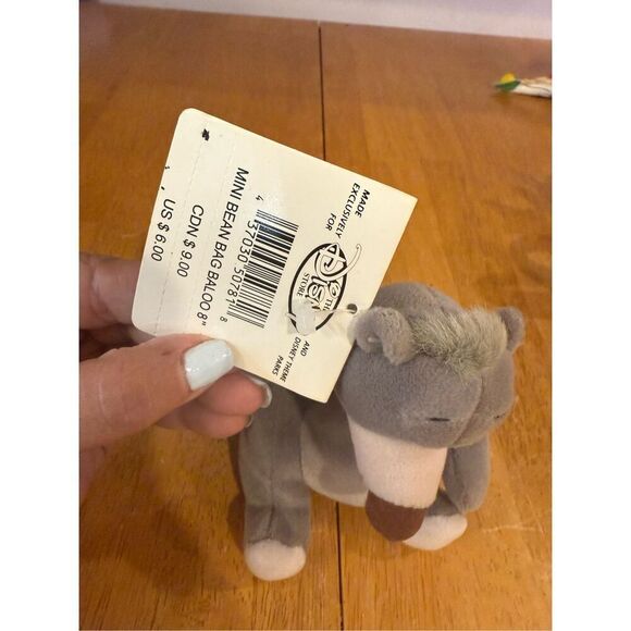 Disney Jungle Book Baloo Bear Bean Bag Stuffed toy 8" - Picture 5 of 9